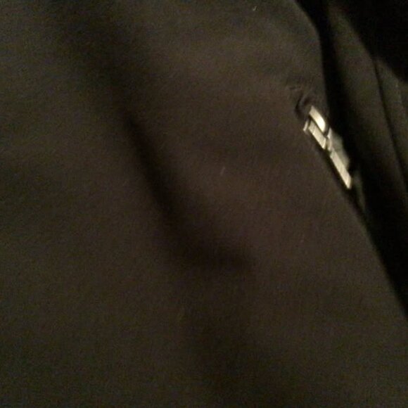 Mens Guess Black Jacket XL Fleece lining - Picture 6 of 8